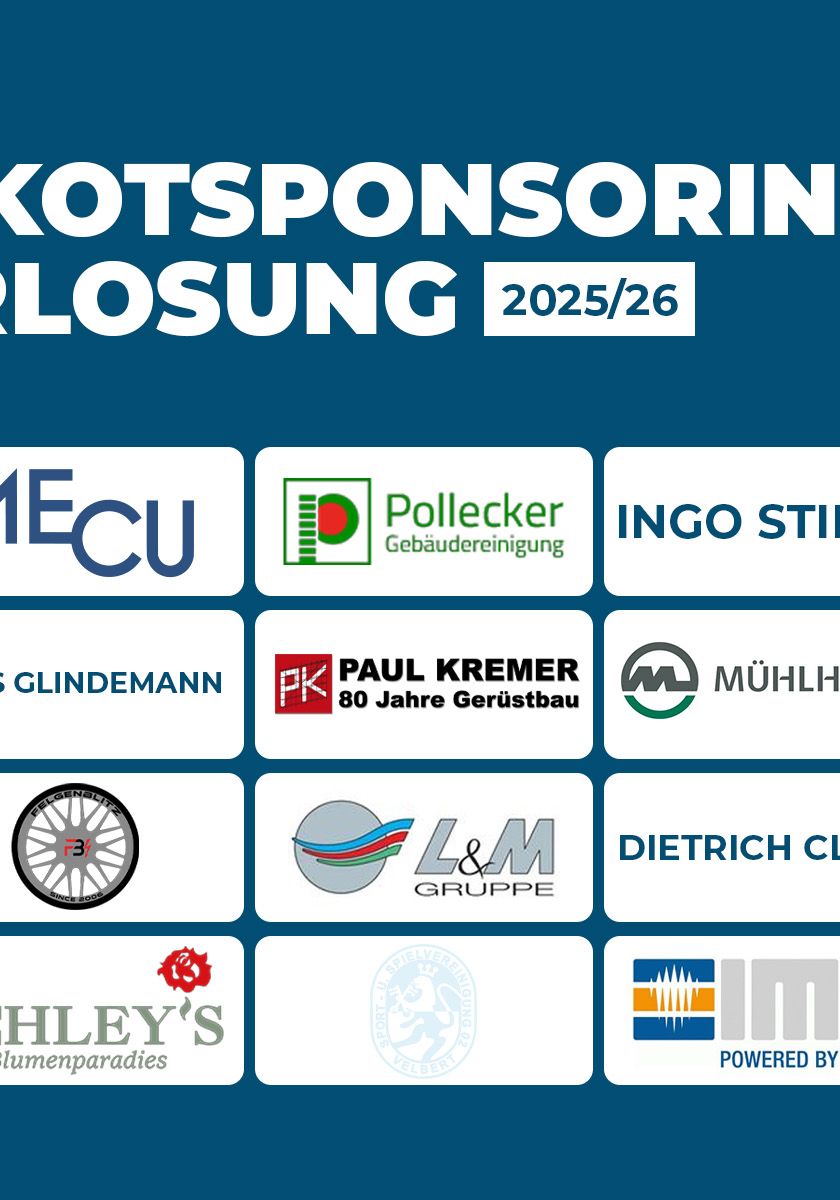 SSVg Velbert Trikotbrust-Verlosung: Gewinner 2025/26
