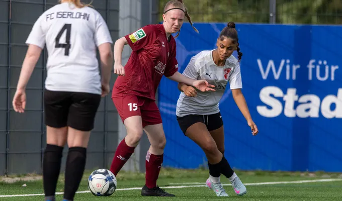 Lehrstunde für SSVg-Damen gegen FC Iserlohn