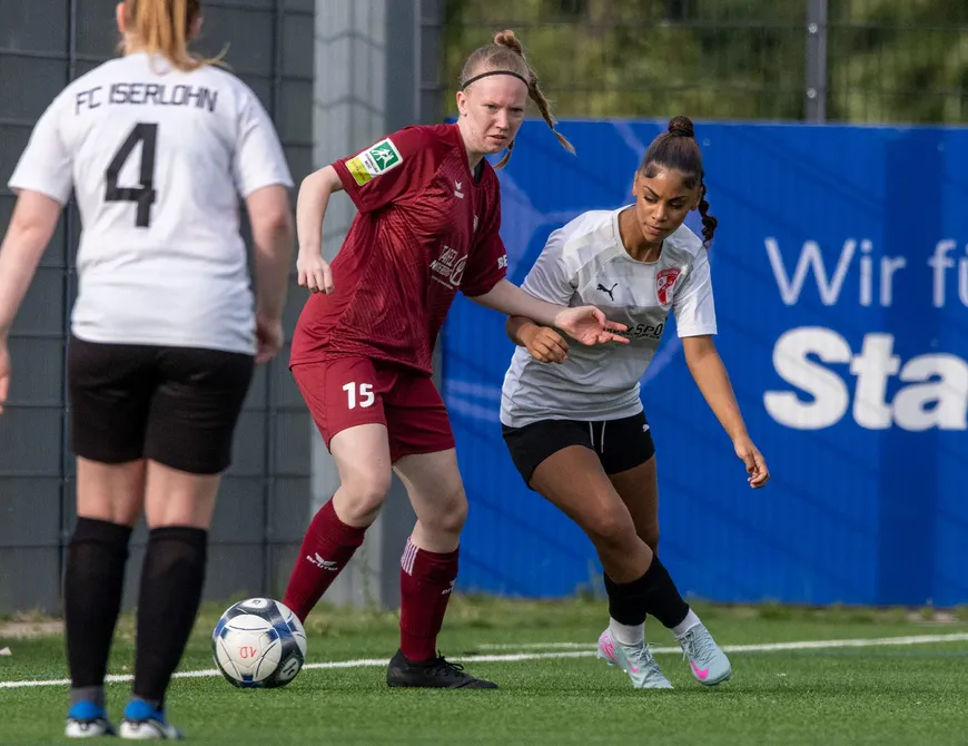 Lehrstunde für SSVg-Damen gegen FC Iserlohn