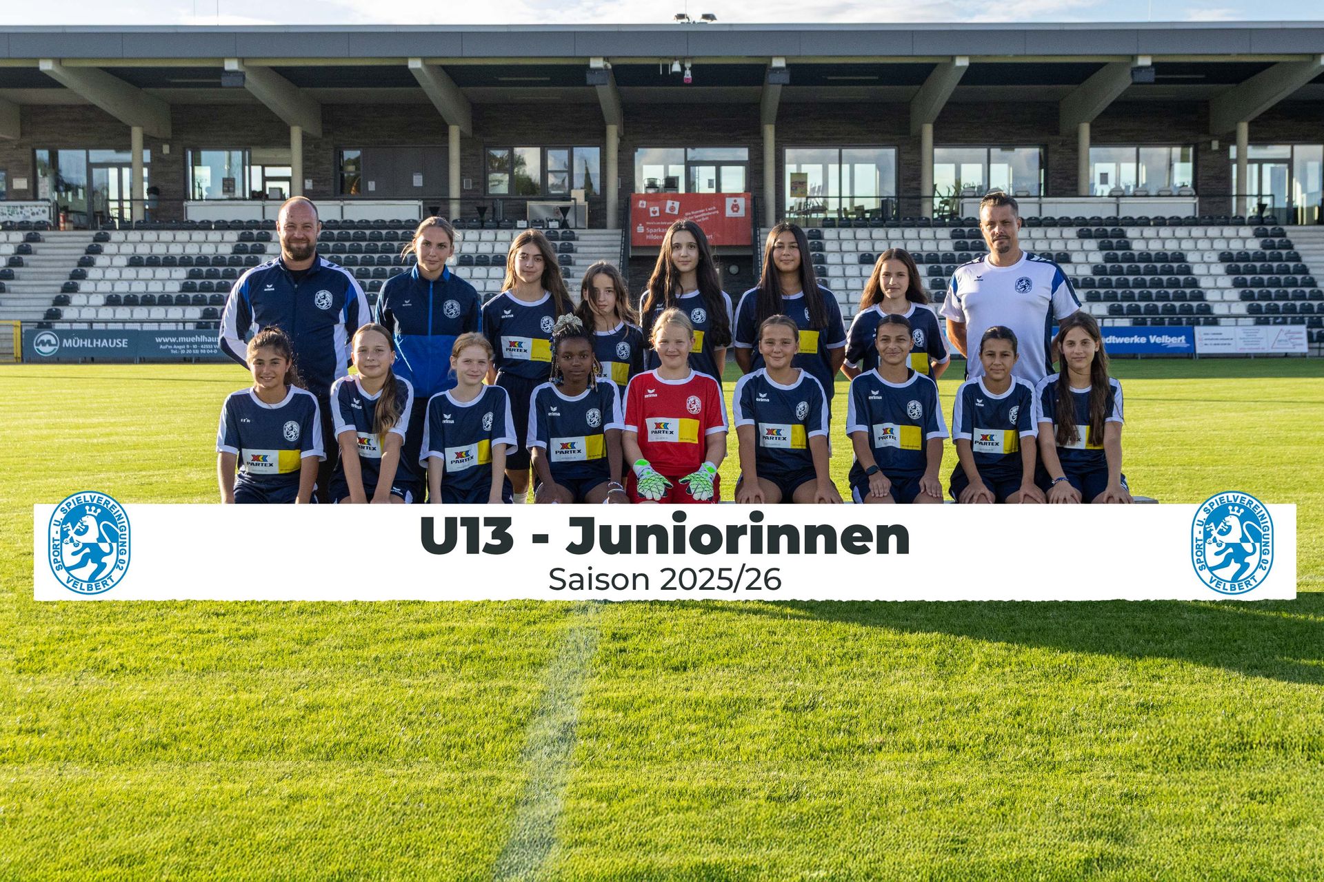 Mannschaftsfoto U13 Juniorinnen