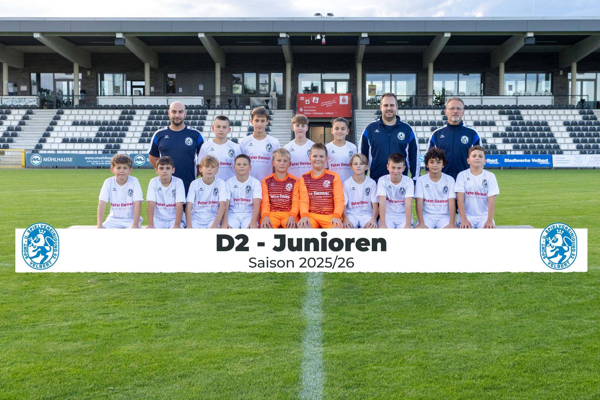 Mannschaftsfoto D2 Junioren