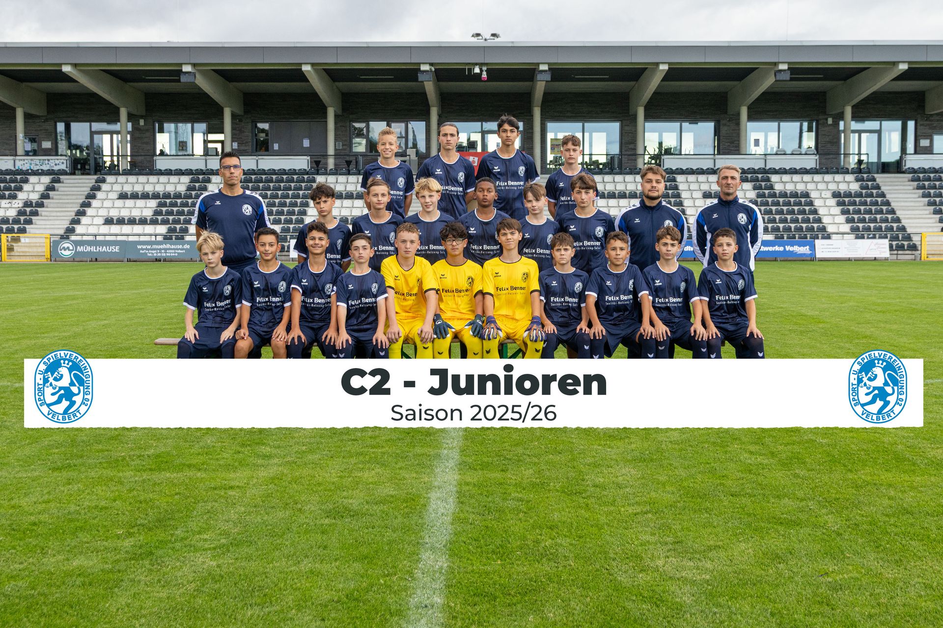 Mannschaftsfoto C2 Junioren