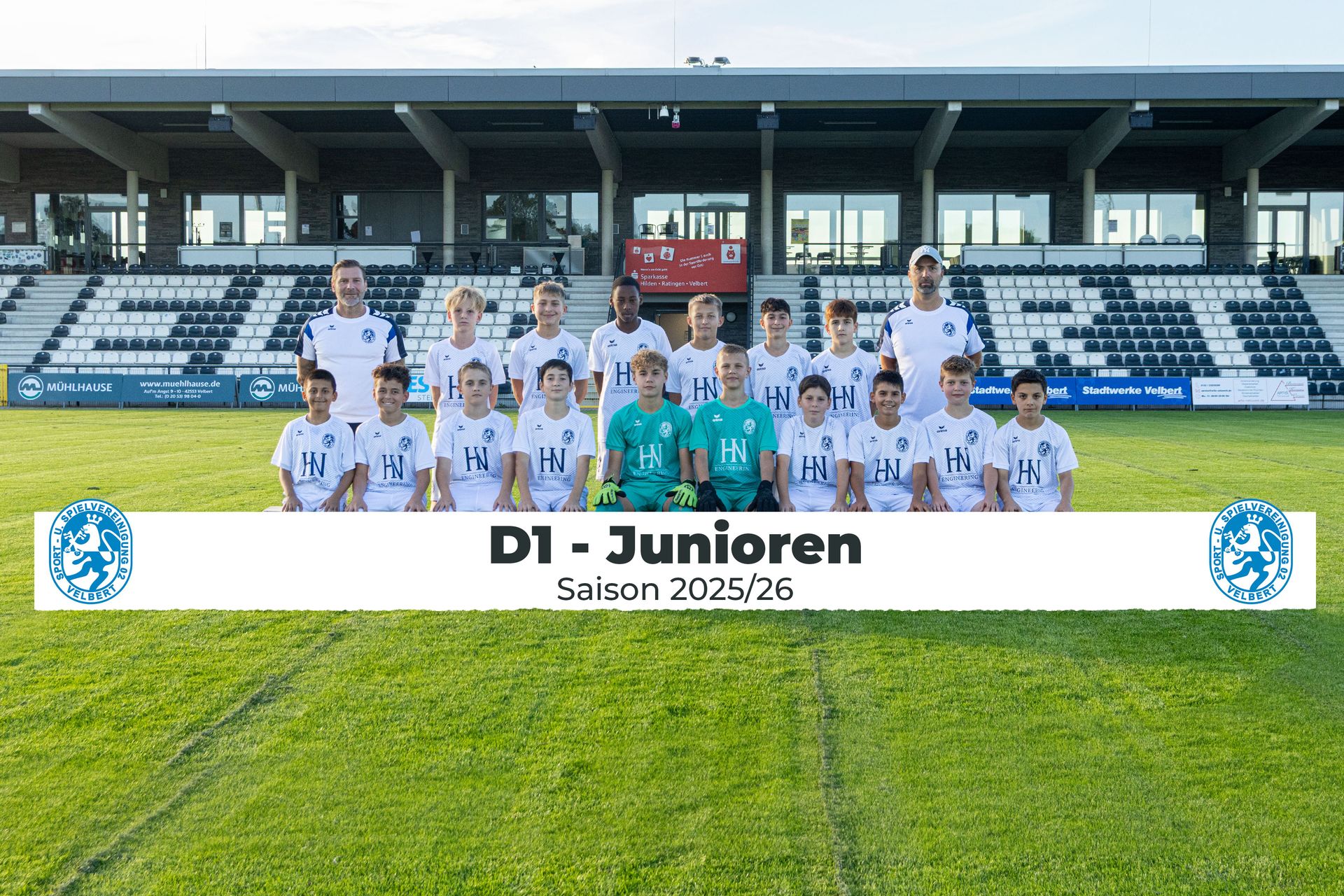 Mannschaftsfoto D1 Junioren
