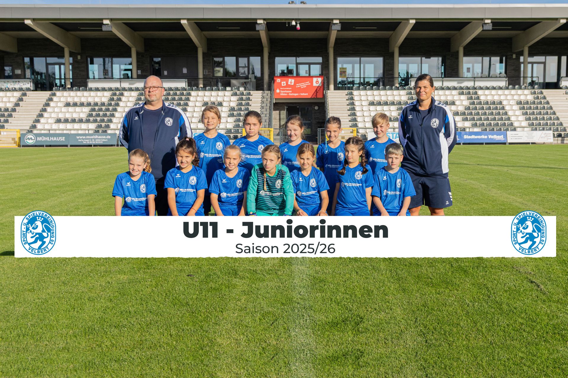 Mannschaftsfoto U11 Juniorinnen