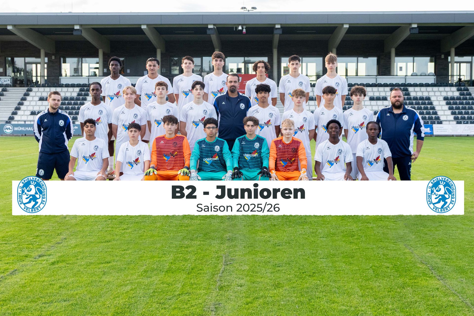 Mannschaftsfoto B2 Junioren