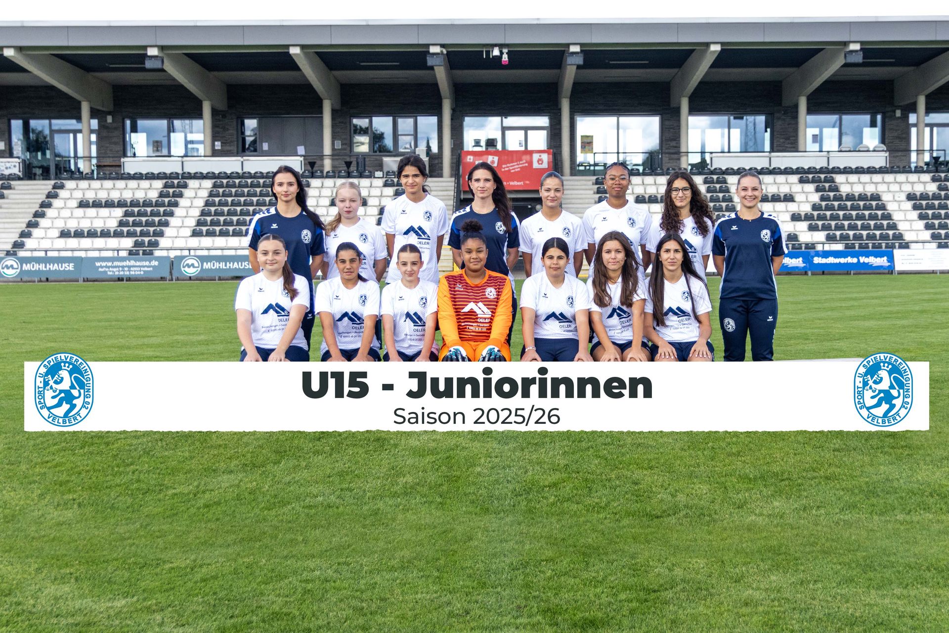 Mannschaftsfoto U15 Juniorinnen
