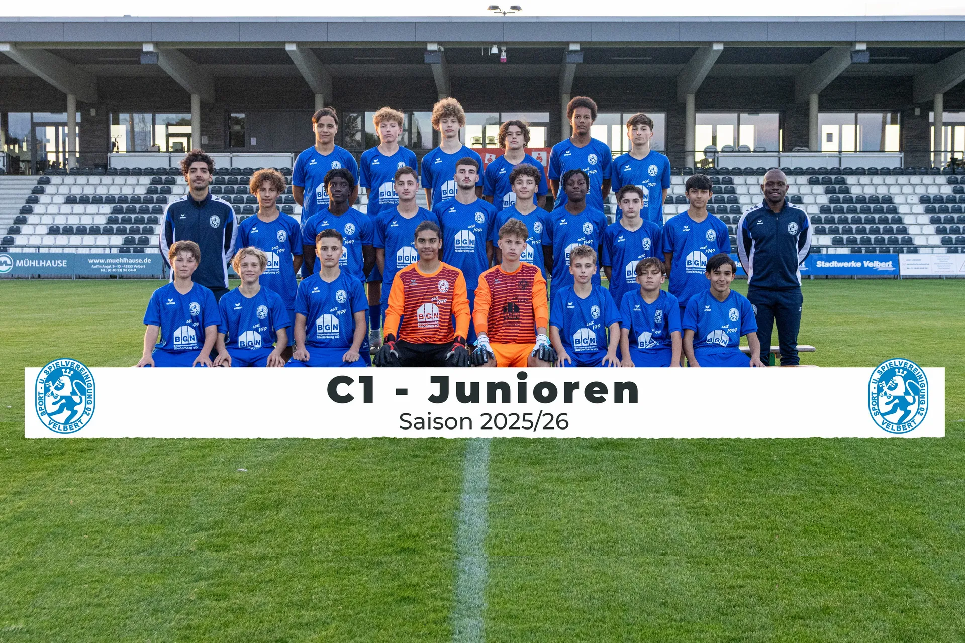 Mannschaftsfoto C1 Junioren