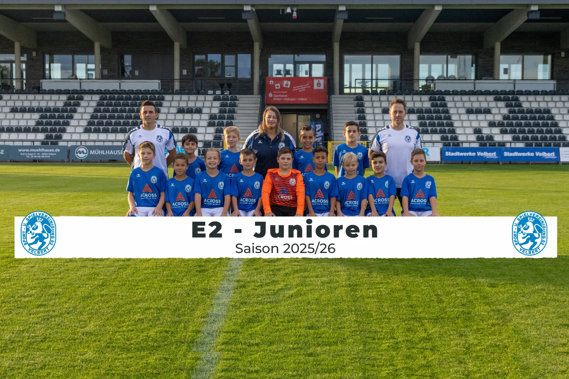 Mannschaftsfoto E2 Junioren