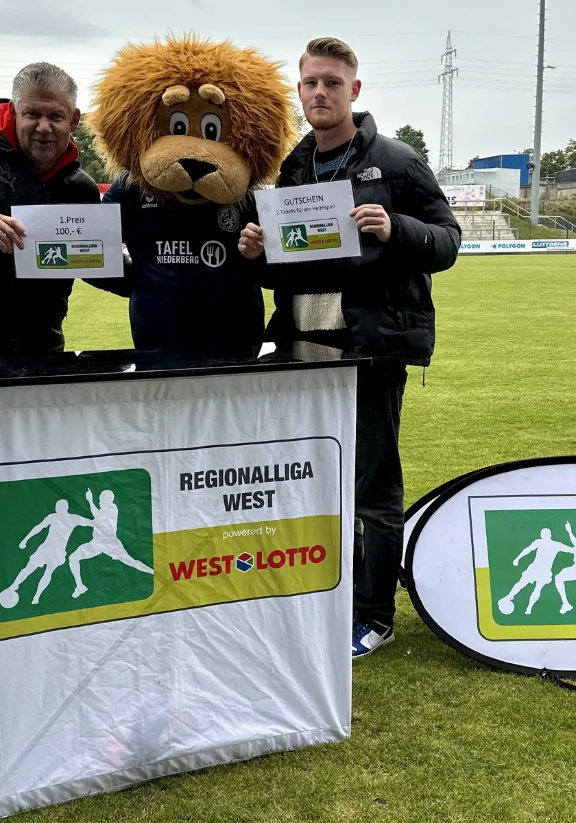 Halbzeit-Programm beim Heimspiel gegen SV Rödinghausen