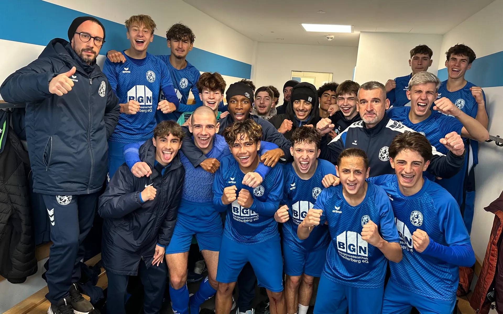 U17 feiert 4:2-Erfolg gegen Rot-Weiß Oberhausen U16