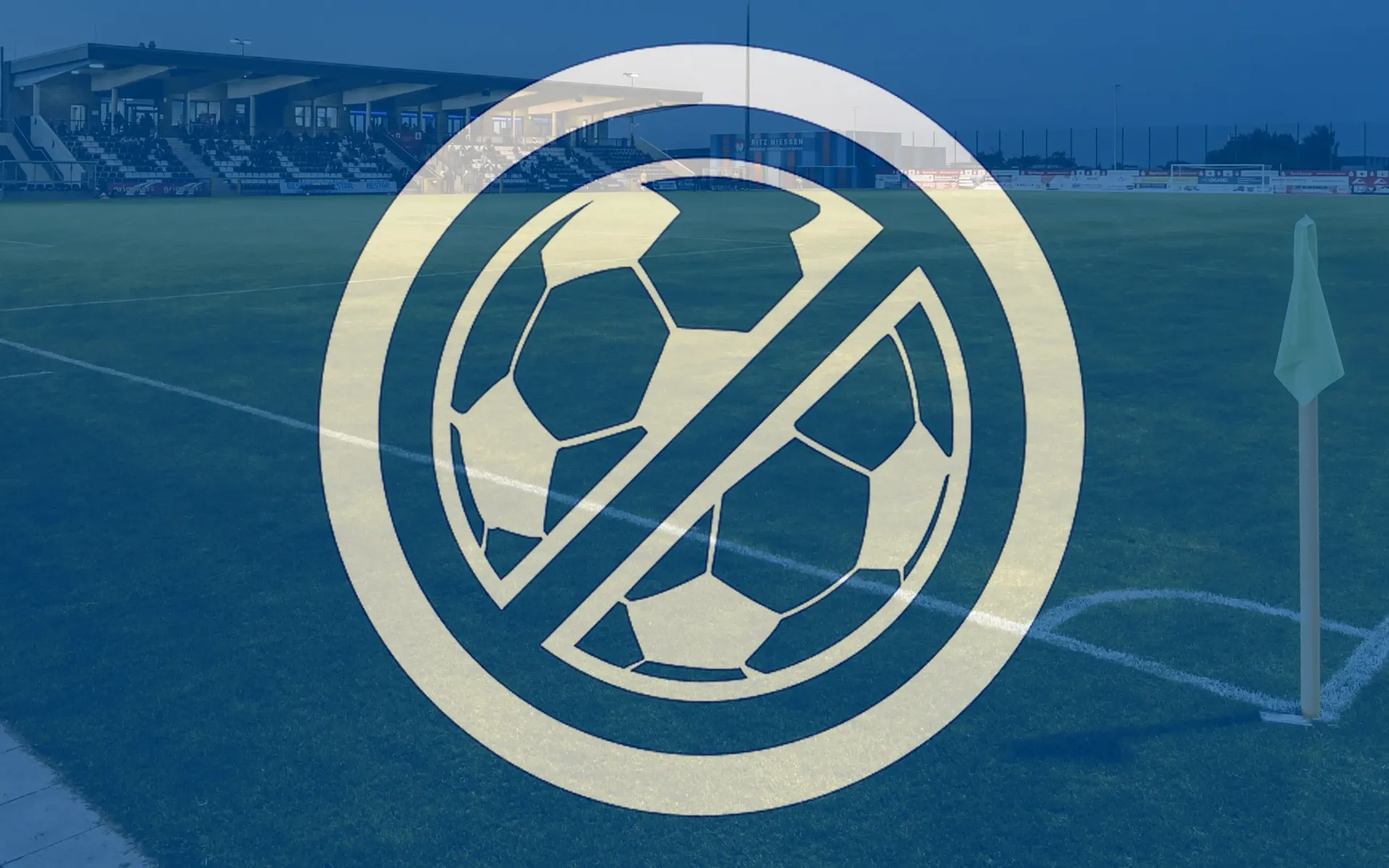 Spielabsage aufgrund von Platzsperre gg. SF Lotte