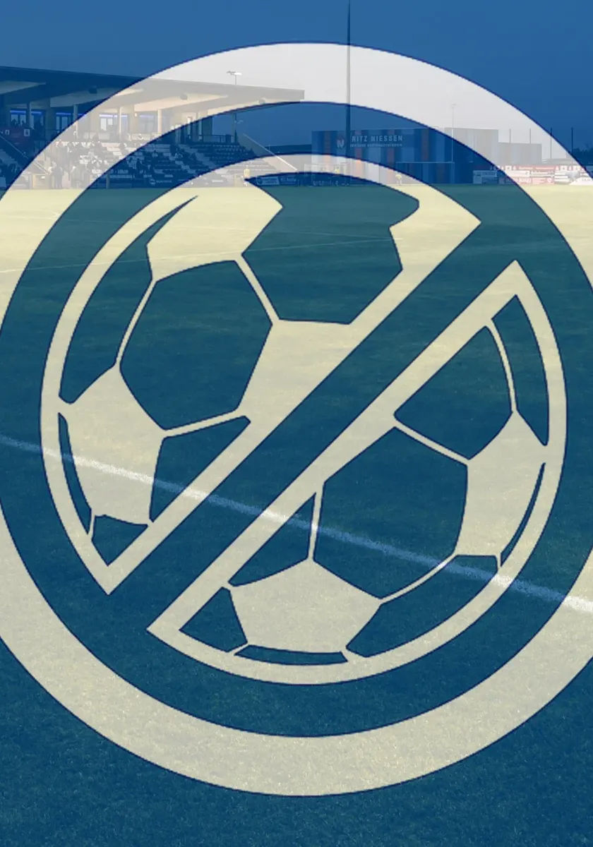Spielabsage aufgrund von Platzsperre gg. SF Lotte