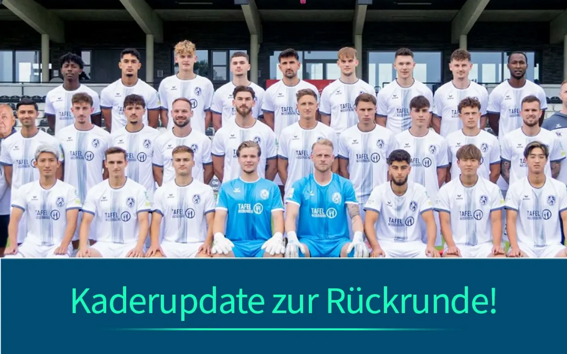 Kadernews zur Rückrunde