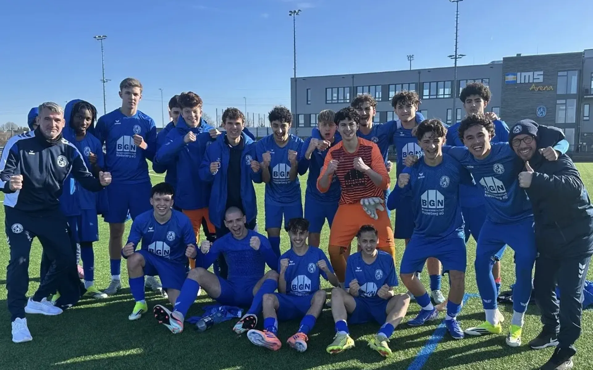 Comeback-Sieg: U17 dreht Partie gegen FSV Duisburg