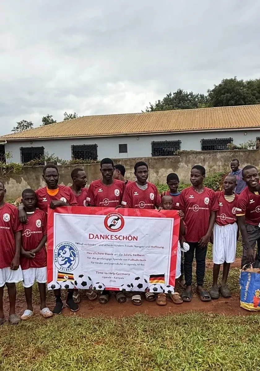 SSVg Velbert unterstützt Projekt in Uganda
