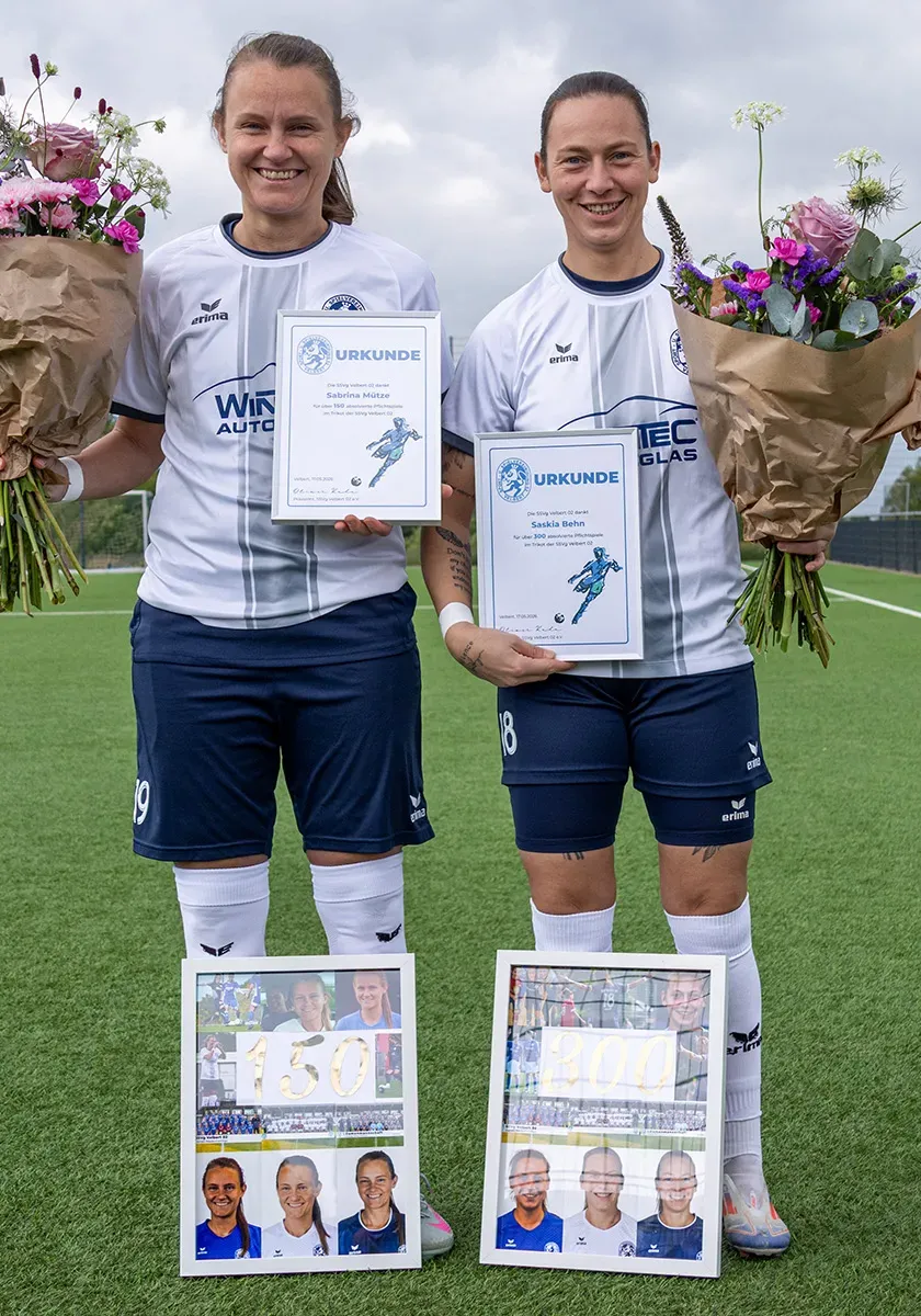 Behn und Mütze: 300 und 150 Spiele für die SSVg