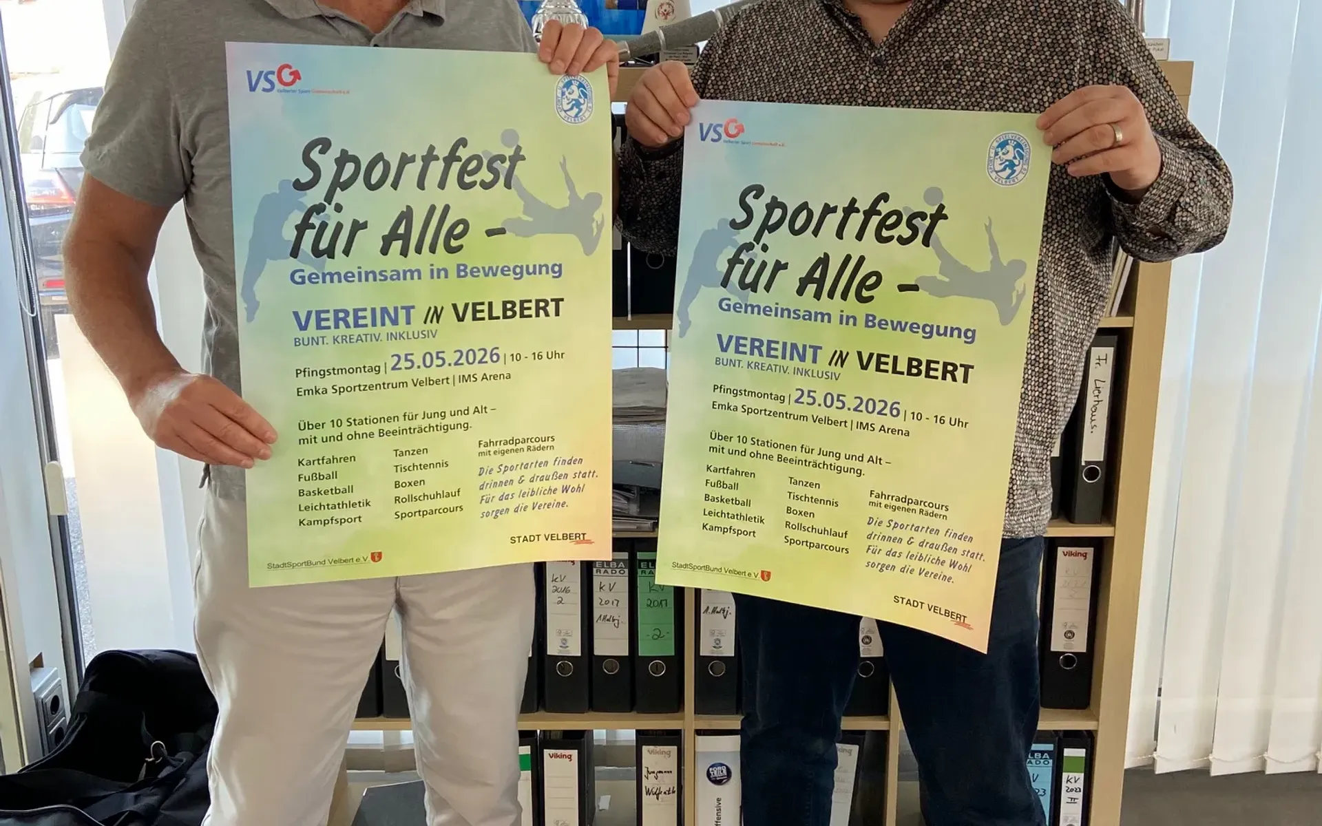 Sportfest an Pfingstmontag: „Vereint in Velbert“ lädt ein