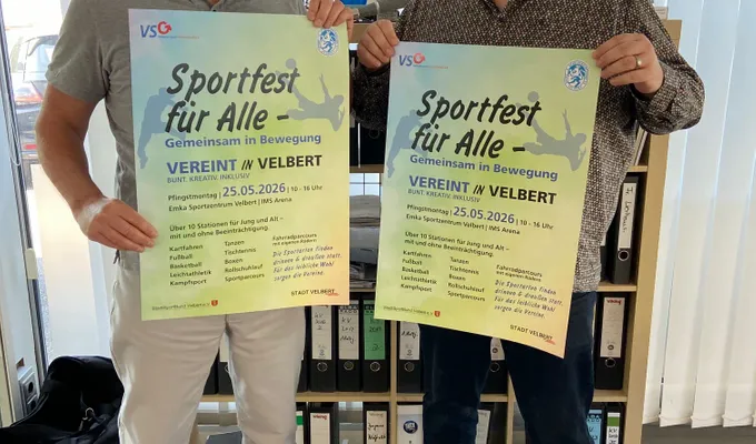 Sportfest an Pfingstmontag: „Vereint in Velbert“ lädt ein