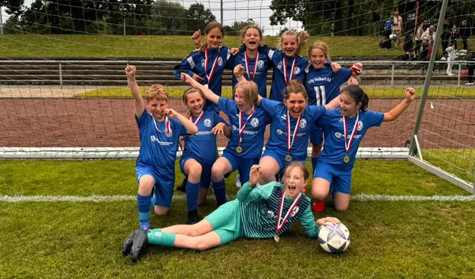 U11 Mädchen feiern Turniersieg in Willich