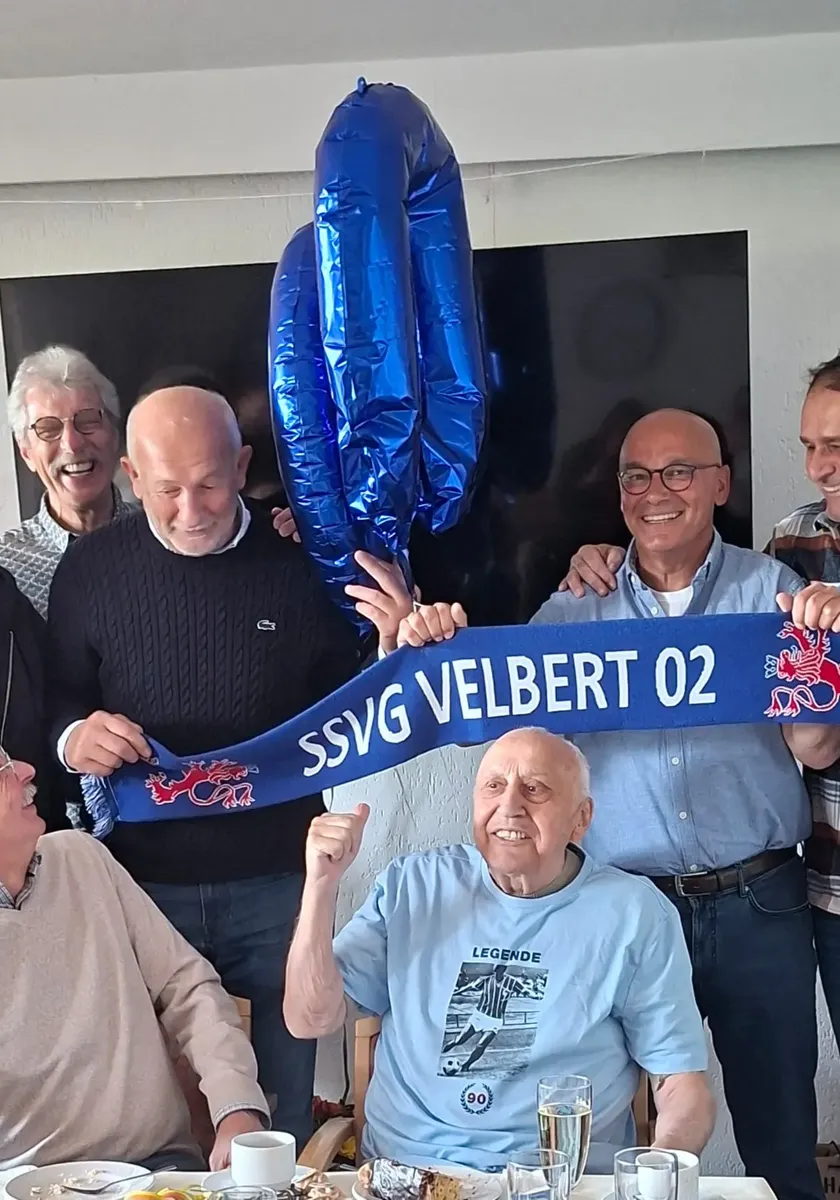 Die SSVg Velbert 02 e.V. trauert um „Friedel“ Giegeling
