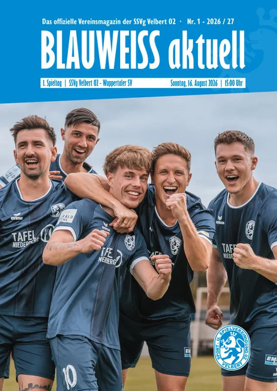 Ausgabe 1 - 2026/27 (Wuppertaler SV)