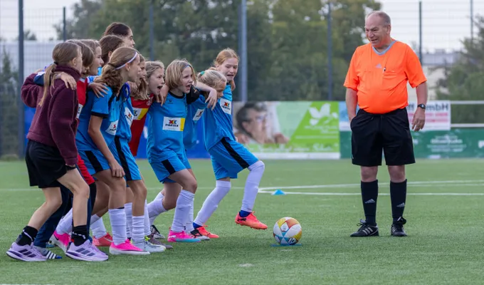 Die SSVg-Juniorinnen gewinnen alle vier Spiele