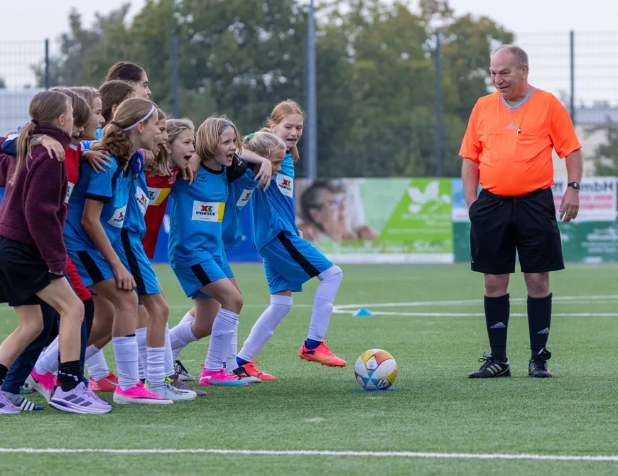 Die SSVg-Juniorinnen gewinnen alle vier Spiele