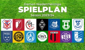 Damen Niederrheinliga - Spielplan ist da