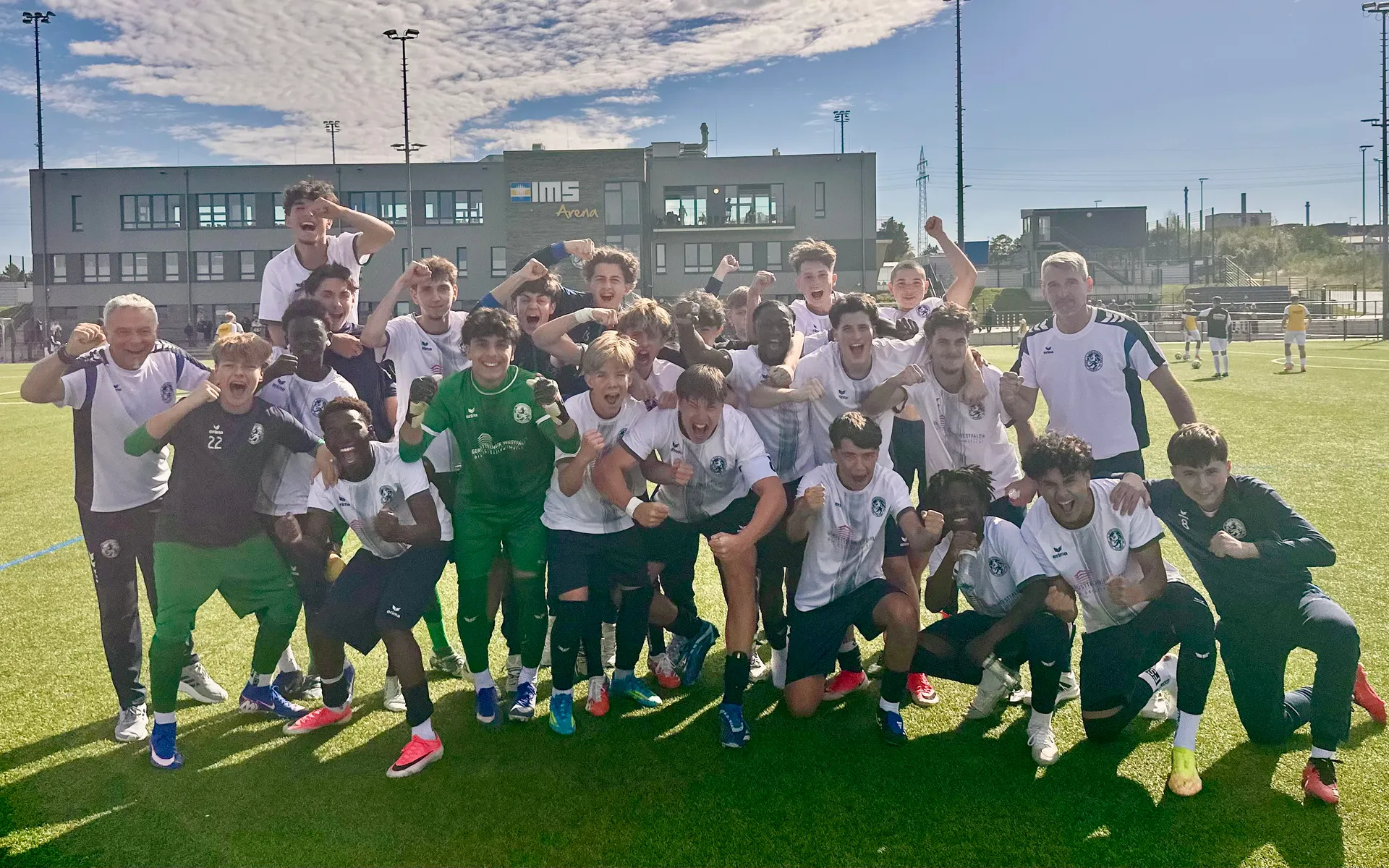 U17 feiert 4:2-Heimsieg gegen den VfB Homberg