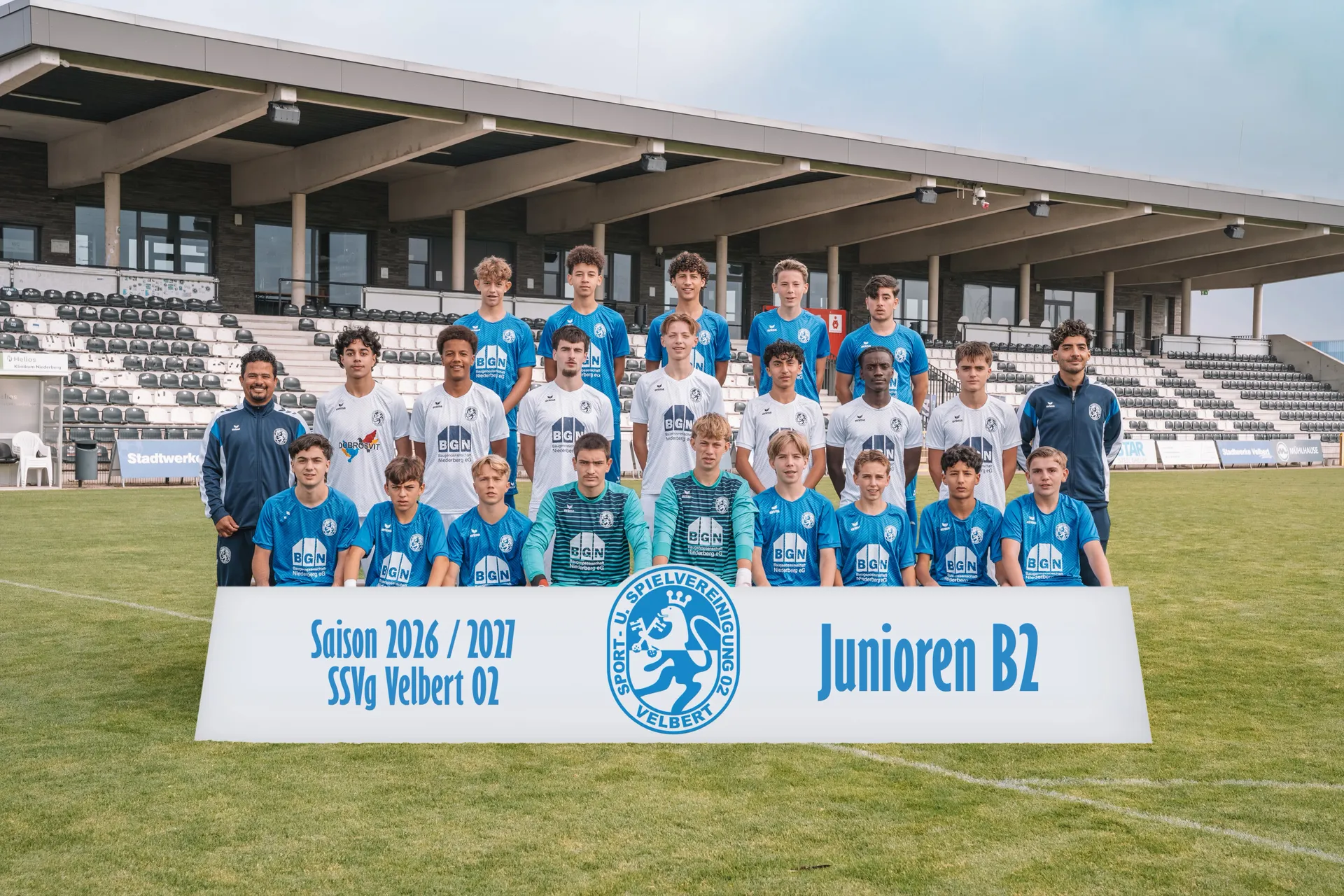 Mannschaftsfoto B2 Junioren