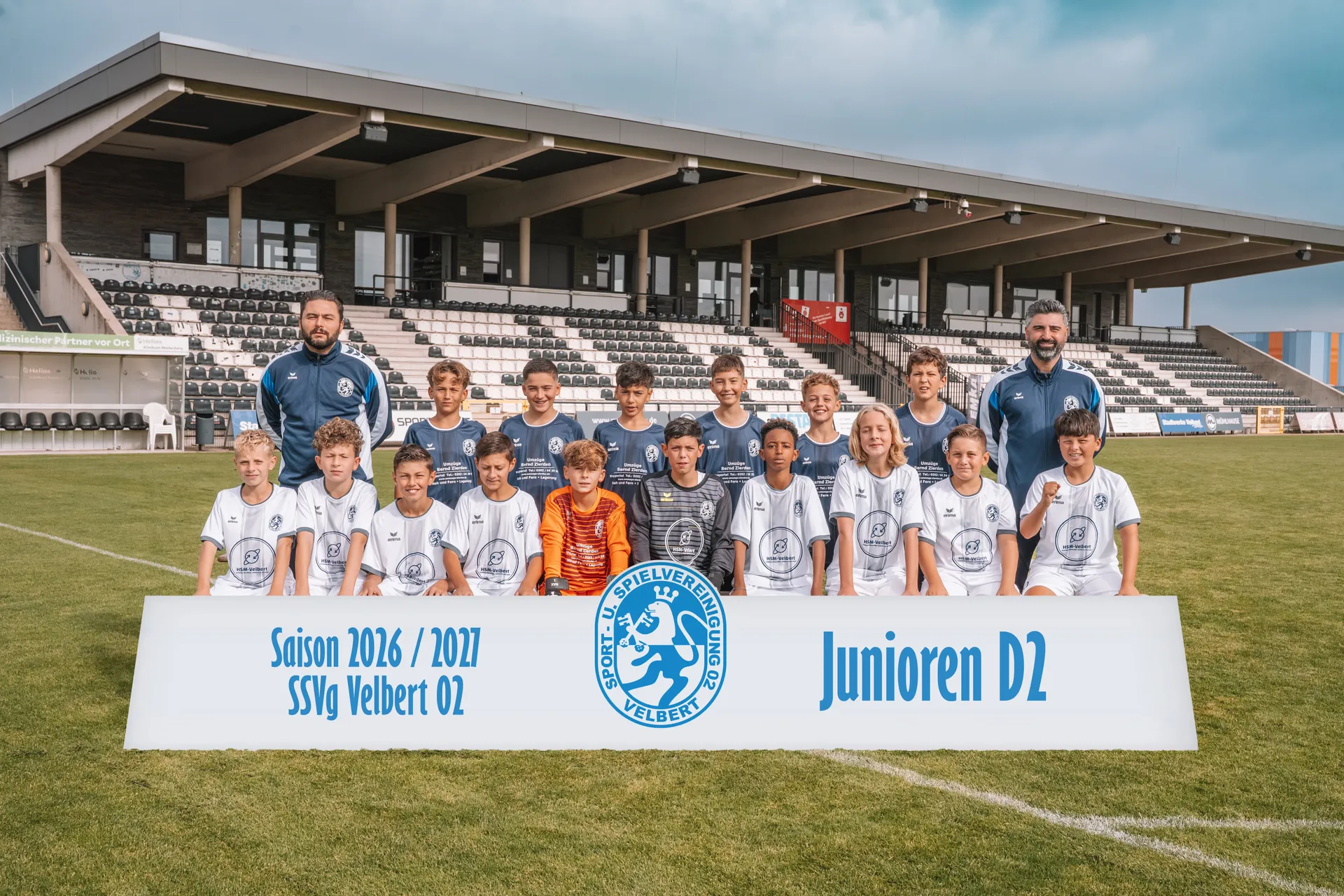 Mannschaftsfoto D2 Junioren