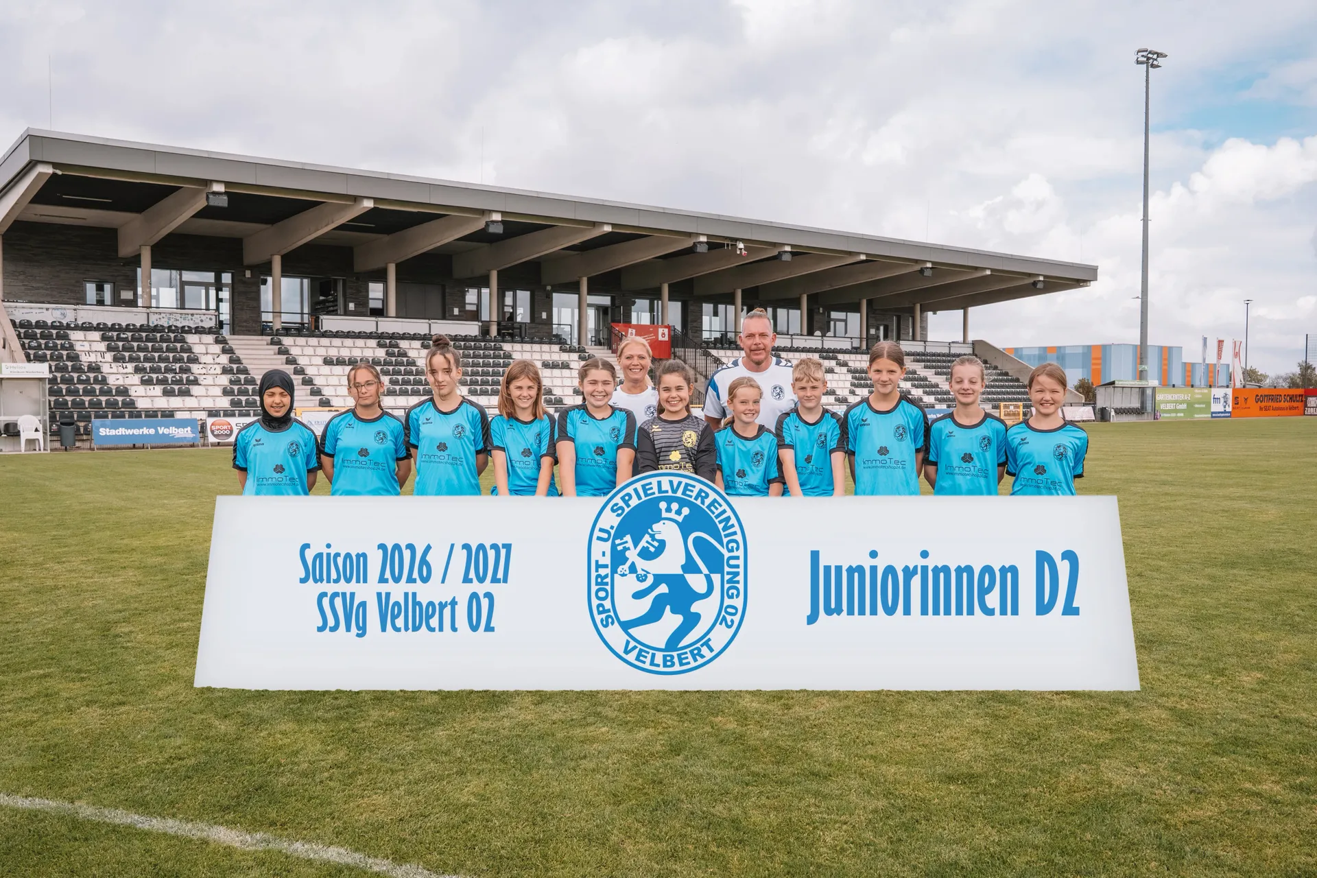 Mannschaftsfoto U12-Juniorinnen