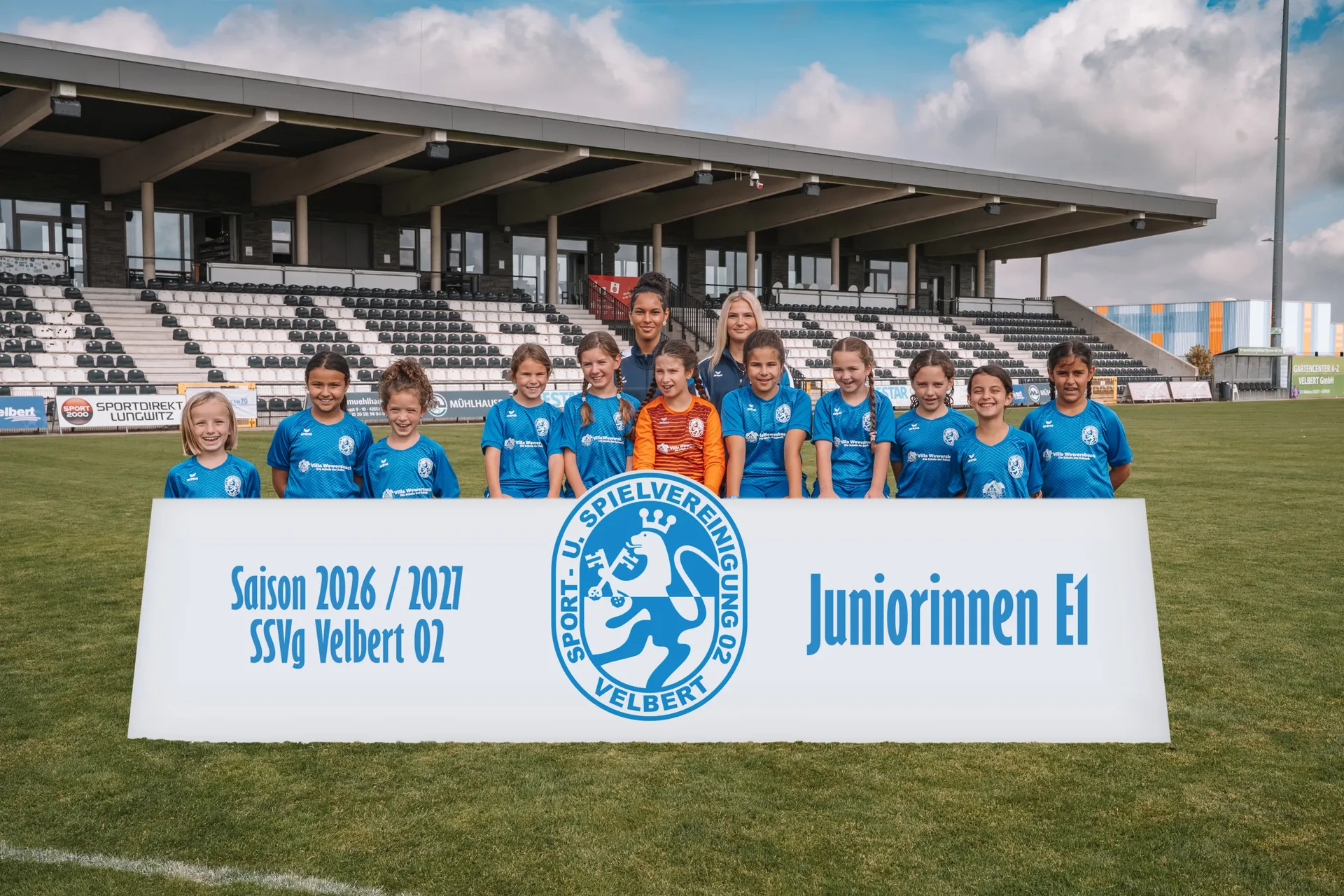 Mannschaftsfoto U11-Juniorinnen