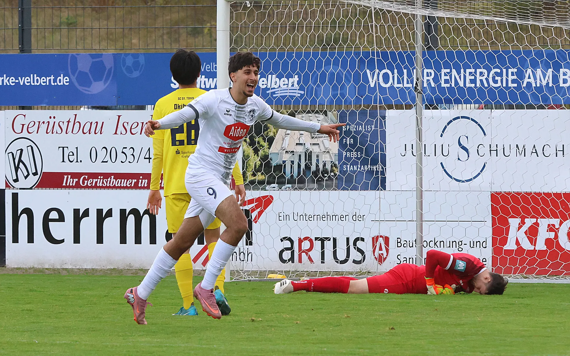 SSVg Velbert bezwingt den SC St. Tönis mit 3:2
