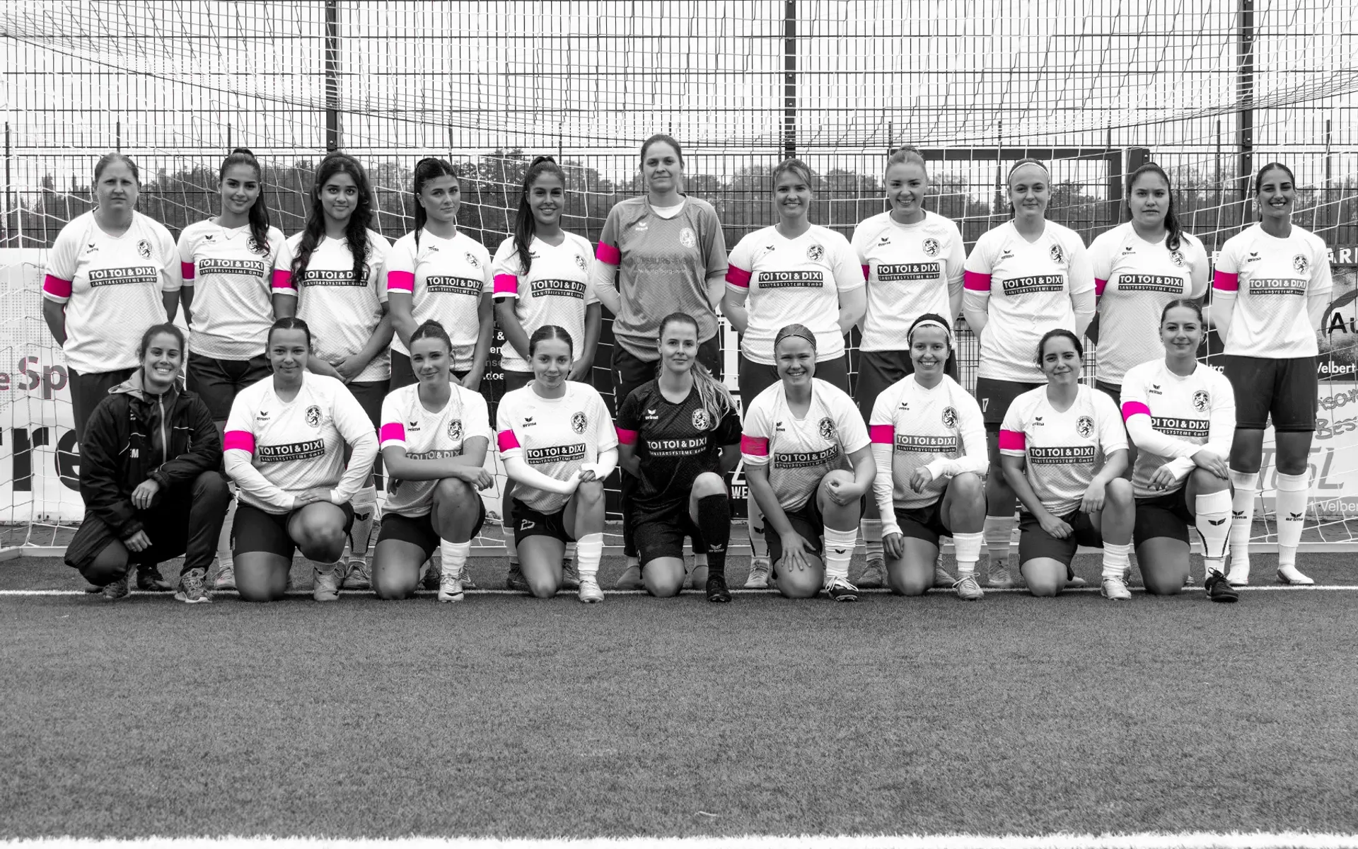 Die 2. Damen setzen im Pinktober ein Zeichen