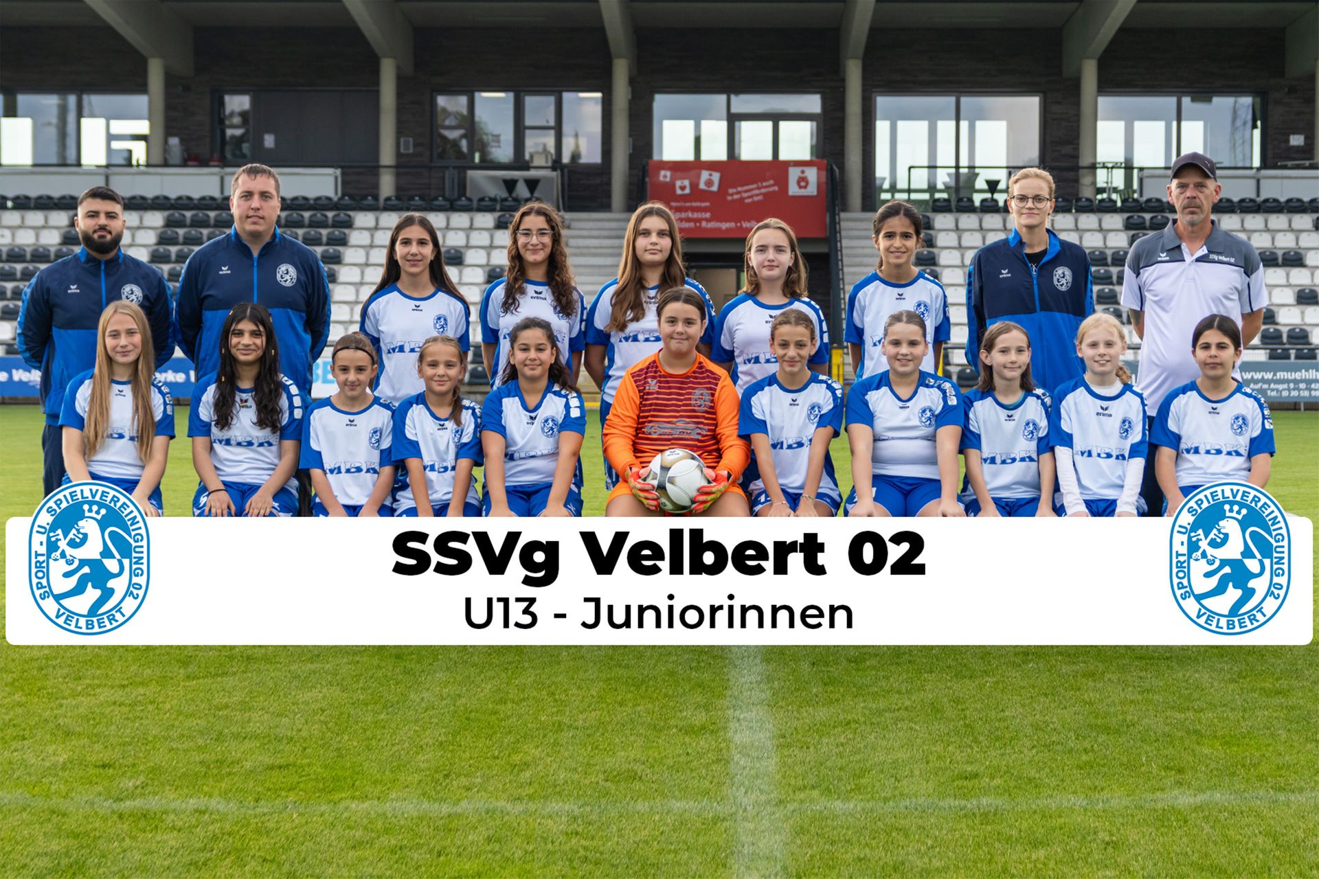 Mannschaftsfoto U13 - Juniorinnen