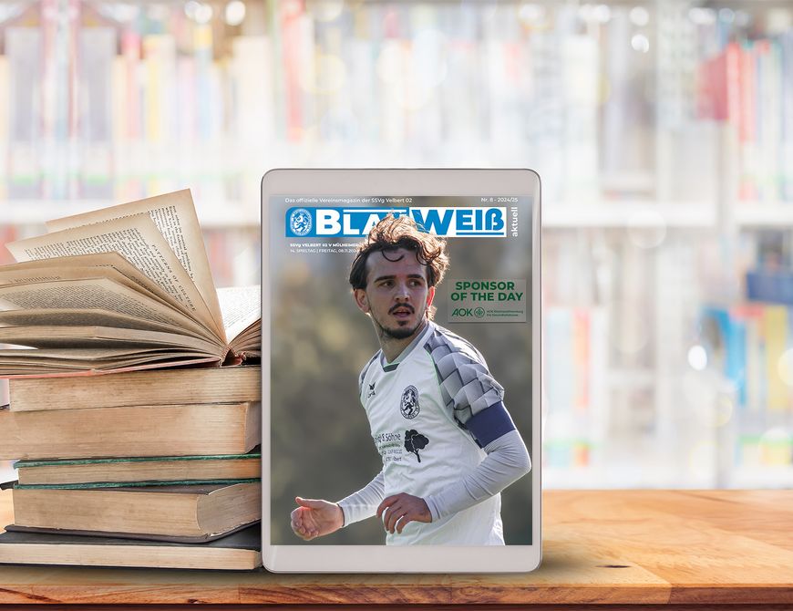 Neuste Ausgabe BLAUWEISS aktuell