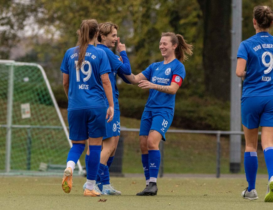 SSVg Damen zu Gast bei Blau Weiß Langenberg