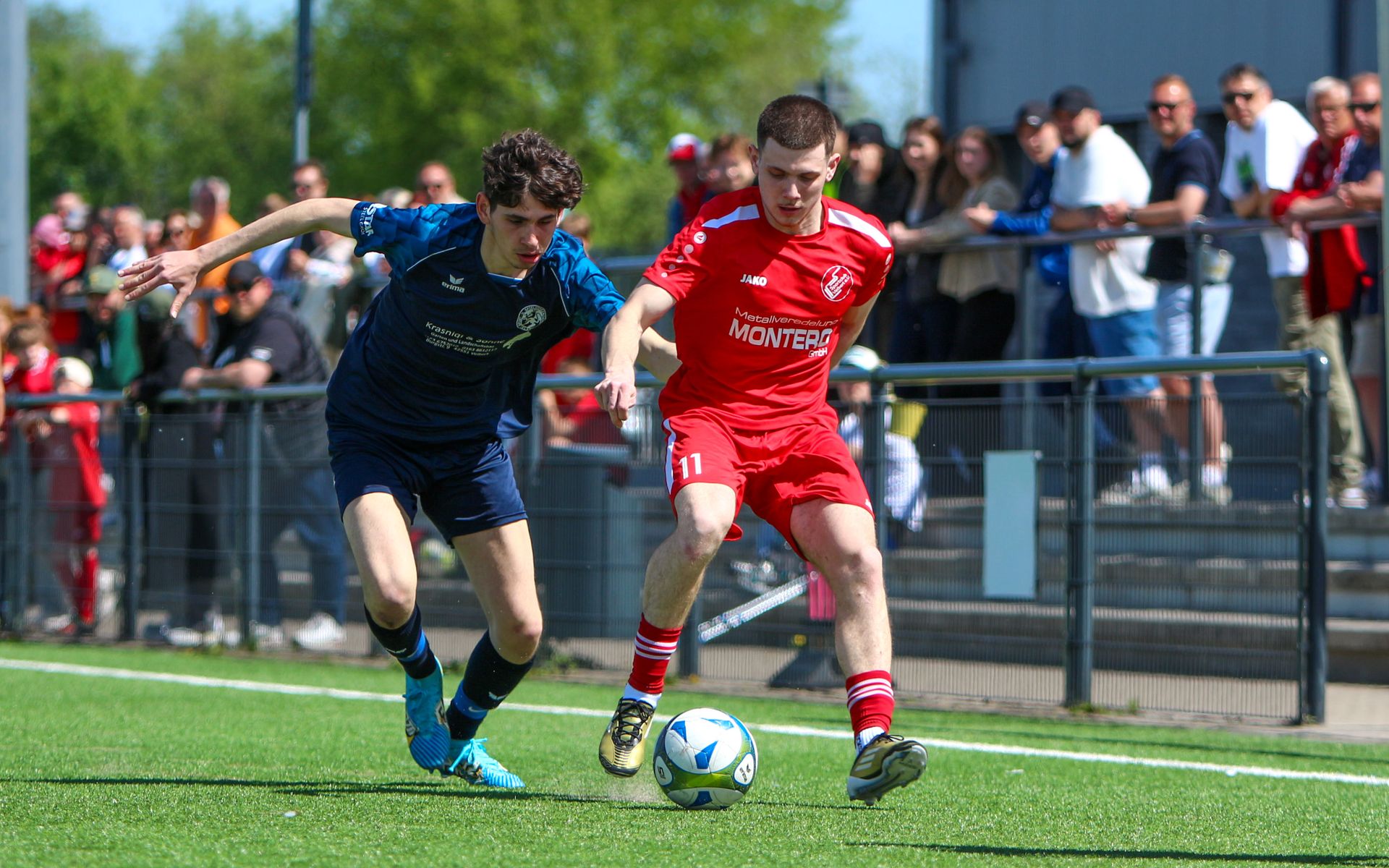 Die Fotos vom Bezirksliga Derby