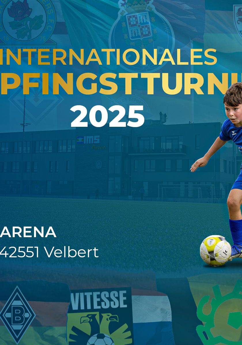 Internationales U12‑Pfingstturnier kehrt nach Velbert zurück