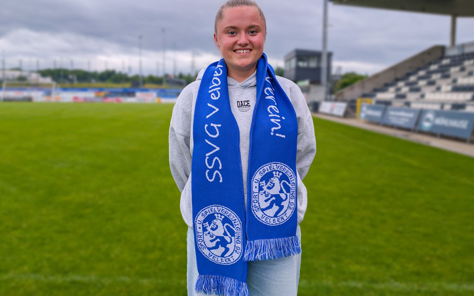 Katharina Tupputi verstärkt die Defensive der SSVg Damen